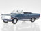 Opel Rekord A Cabrio blau Modellauto in Vitrine 1:43