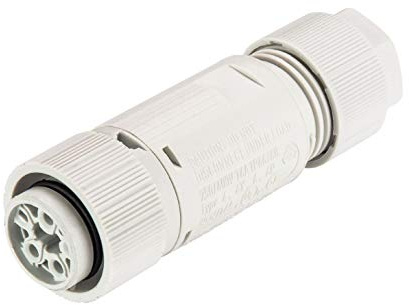 Wieland 46.051.4554.0 Rundstecker Kupplung, gerade Serie (Rundsteckverbinder): RST® Mini Gesamtpolzahl: 4 + PE 1 St.