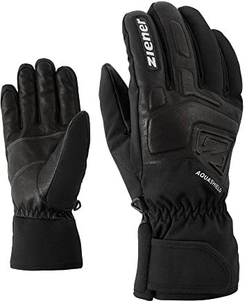 Ziener Herren GLYXUS Ski-Handschuhe/Wintersport | wasserdicht atmungsaktiv, black, 11