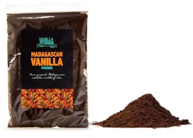 Vanilla Mart Madagascan Vanilla Powder Grade A Alcohol Free Alternative to Extract (20g)