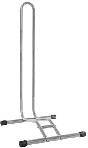 M-Wave Easystand Premium Fahrradhalter, Edelstahl, 12-29, bis 2,50 Reifenbreite, Silber