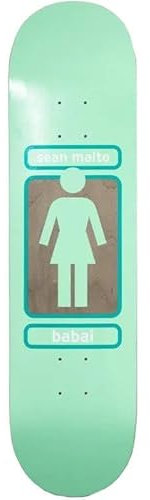 Girl 93 Til W41 Sean Malto Pro Skateboard-Brett / Deck, 19,7 cm