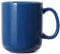 Smilatte 20 OZ Large Coffee Mug, M016 Plain Ceramic Boss Big Tea Cup with Handle for Dad Men, Blue