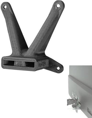 3IDEE VESA adapter compatible with HP 32f monitor - vesa mount adapter for monitor arm, wall mount or vesa bracket - 75x75mm