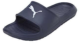 PUMA Mixte Divecat Adult Sandal, V2 LITE CAT PEACOAT-WHITE, 35.5 EU