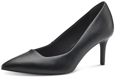Tamaris Escarpins végétaliens à Talons Aiguilles pour Femme, Noir, 39 EU