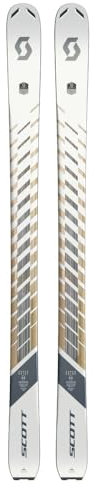 Scott Superguide 88 Ski Weiß - Leichter dynamischer Tourenski, Größe 178 cm - Farbe White - Grey