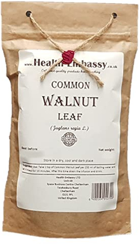 Health Embassy Feuilles de Noyer Commun Tisane - Juglans Regia L - Common Walnut Leaf (100g)