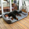 your GEAR Belluno 90x140 cm orthopädisches Hundebett, Hundekorb, Oeko-TEX, waschbar, geruchsfrei & hygienisch