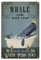 Für Badezimmer Wal Retro Metall Blechschild Wal Bad Seifenblase Poster Vintage Toilette Höhle Bar Home Badezimmer Wanddekoration Schild 20 x 30 cm