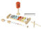 VERTBAUDET 4-teiliges Set Kinder Musikinstrumente, Holz FSC®rot