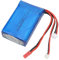 VGEBY 4000 MAh 7,4 V Sender-Fernbedienungsbatterie für Spektrum TX Sender DX8 DX9 Fernbedienung