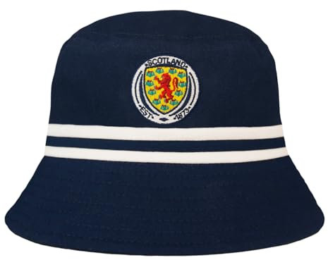 Scotland Official SFA Cotton Bucket Hat Navy S/M