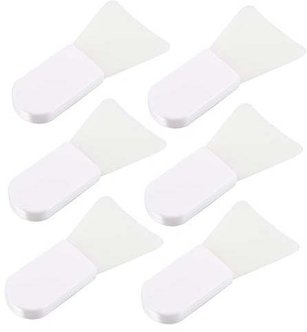 WOONEKY 6pièces Lot De Pinceaux Pour Masque Visage Applicateurs Boue Outils Nettoyage Visage Sans Gaspillage