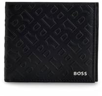 BOSS Geldbörse Groß Herren 50529480 Schwarz, Schwarz , T. U., Klassisch