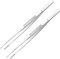 Pinzas para cocina,Juego de pinzas de Chef, Set de 3 pinzas para asar en 15cm & 20cm & 30cm, Pinzas de Cocina, Acero Inoxidable Plata, Utensilios de Cocina Adecuado para Cocinero, Barbacoa, Servir