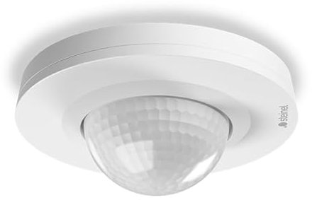 Steinel MD IR 4360-24 COM1 – 360° Infrarot-Bewegungsmelder mit 24 m Reichweite | Unterputz-Montage | Ideal für Büros, Besprechungsräume & Durchgangsbereiche