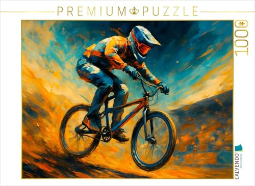 Puzzle · Sprung ins Freie | Olympische Energie · Kunst trifft Bewegung · 1000 Teile · Lege-Größe 64 × 48 cm · CALVENDO Puzzle