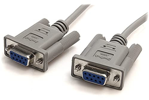 StarTech.com Câble Null Modem Série RS232 DB9 - 3m - 2x DB-9 Femelle