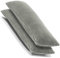 CelinaTex 2er Set Kissenbezug 40x120 cm Doppelpack Coral Fleece Kissenhülle, Seitenschläferkissen Bezug Stillkissenhülle Comfortable Silber 5001379