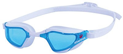 SWANS Valkyrie Racing - getönte Wettkampf Schwimmbrille SR-72N PAF, Farbe:Sky Blue (SKBL)