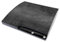 Skins4u Aufkleber Design Schutzfolie Vinyl Skin kompatibel mit Sony PS3 Playstation 3 Slim Konsole Black Woodgrain