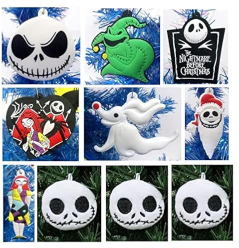 Christmas Ornament Nightmare Before Christmas Deluxe 20-teiliges zufälliges Set mit Jack Skellington, Sally und Friends