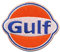 GULF Patches Aufnäher Aufbügler Tankstelle Vintage Motorsport USA Gasoline