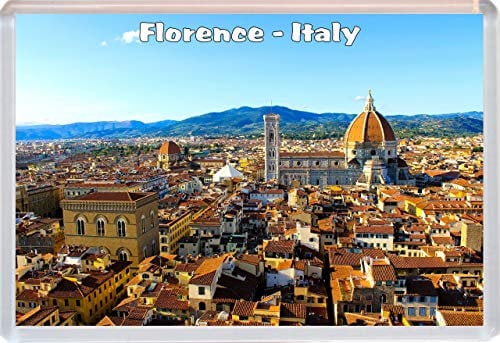 Florence - Italy - Fridge Magnet 96 x 67 mm JUMBO SIZE BBSM1900