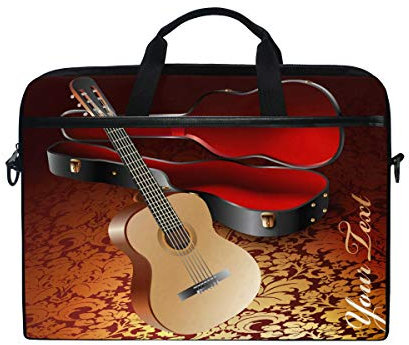 RXYY Housse pour ordinateur portable 14-14,5 Motif guitare musicale fantaisie