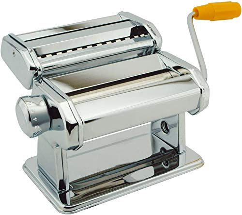Stainless Steel Heavy Duty Sturdy Professional Fresh Pasta Lasagne Spaghetti Tagliatelle Maker Cutter Machine Easy to Clean Professional Standard Food Grade