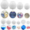 SENHAI Lot de 10 moules en résine en forme de boule 3D en forme de boule ronde pour loisirs créatifs, fabrication de bijoux, décoration d'intérieur