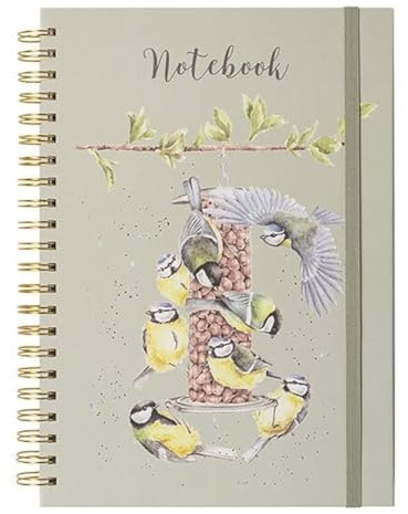Wrendale Designs by Hannah Dale - Bon Appetit Illustrated Spiral Bound Lined Notebook - A4