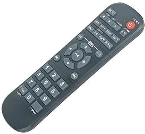 ALLIMITY RC2K16 Ersatz Fernbedienung passend für Philips DVD Player DVP3010/02 DVP63005 DVD634/021 DVP3010/00 DVP630/02 DVP64217 DVP3020/05 DVD733/021 DVP5200/02 DVP3040K/55 DVD737/02 DVDQ30/751