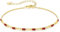 CDE Gold Armband Damen 925 Sterling Silber 14k Vergoldet Zirkonia Infinity Armbänder Damen Verstellbar Armkette Schmuck Muttertag Valentinstag Geburtstag Weihnachten Geschenke für Sie Frauen Mama