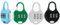Suitcase Locks,Gym Locker Padlocks,4PCS Combination Lock for Gym Lockers Travel Bag Suit Case Fence gate Shed Garage Bike Locks (Style 2)