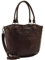 Gusti Handtasche Leder- Dione Damen Handtasche Umhängetasche Shopper Ledertasche Braun Leder