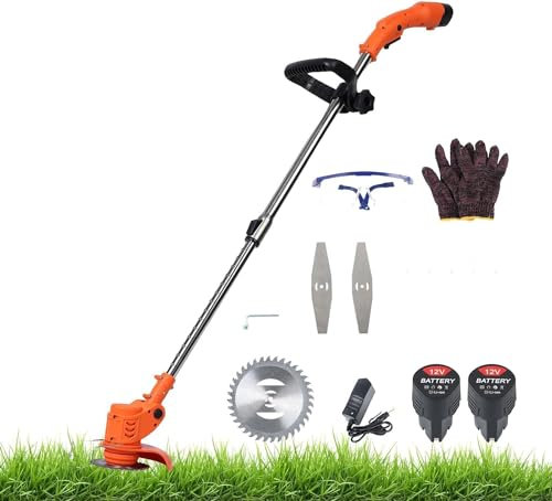 Coupe-Bordure 450W sans Fil, Coupe-Bordure 12V 4inch à Batterie, Coupe-Bordure sans Fil, Coupe-Herbe sans Fil, Coupe-Bordure électrique, Coupe-Bordure pour Le Jardin