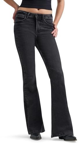 Wrangler Women's Fierce Flare Jeans, Constellation, 30W x 32L