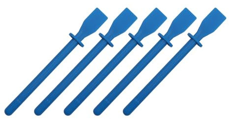 5 Stück Leimverteiler Leim Malwerkzeug Sticks Abstrichapplikator PP Leimpinsel Bastelapplikator