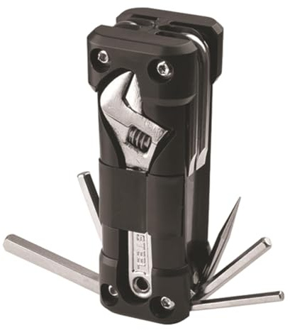 SVCEQZE Motorrad Werkzeuge | Stahl Werkzeug Kit Kombination | Faltbares Fahrrad Werkzeug Zubehör Set, Heavy Duty Motorrad Schraubendreher für Motorrad Camping