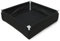 I POTS Aiuola rialzata in feltro con struttura 100x100x30cm, L, Nera