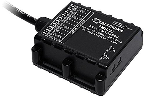 Teltonika FMB202 Small And Professional Waterproof Tracker with Internal High Gain GNSS/gsm Antenas, Bluetooth And High Capacity Internal Ni-MH Battery