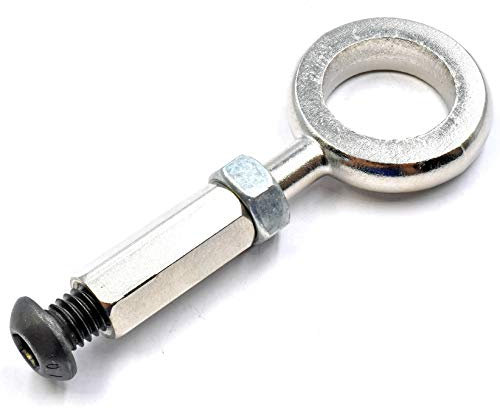 myBESTscooter - Anneau de Traction de remplacement pour kit de vis de Blocage d'arbre pour la trottinette électrique Xiaomi M365 1S Essential Pro 2 Model 3 (Argent)