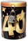 Udo Schmidt GmbH Metall Spardose Schwarz/Gold 40 Sparbüchse Geld Geschenkdose Sparschwein Spardose 11x8cm
