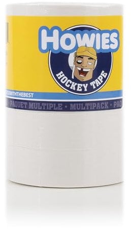 Howies Hockey-Klebeband-Set, Weiß, 5 Stück