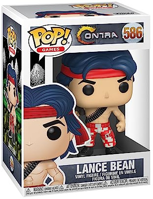 Funko POP! Games: Contra-Lance - Collectable Vinyl Figure For Display - Gift Idea - Official Merchandise - Toys For Kids & Adults - Games Fans - Model Figure For Collectors