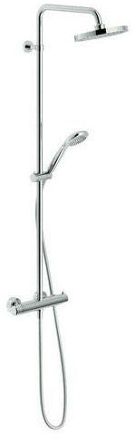 TH85530/30CR MISCELATORE TERMOSTATICO DOCCIA ESTERNO 2 VIE Ø 40 CON RAMPA NOBILI