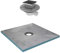 Aurlane PACR001 Duschwanne, Grau