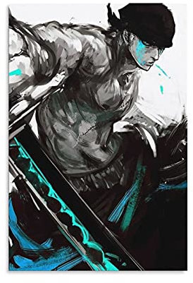 Wandkunst-Dekor, Messer, Zorro, Leinwand, Poster, Schlafzimmer, Büro, Raumdekoration, Geschenk, Bild, Gemälde für Wohnzimmer, Schlafzimmer, Dekoration, 30 x 45 cm